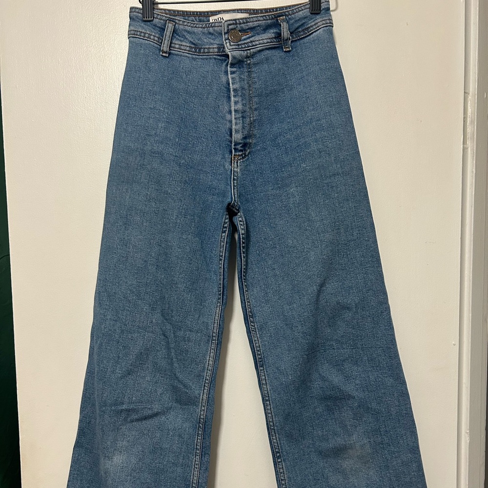 Zara Women's Blue Jeans